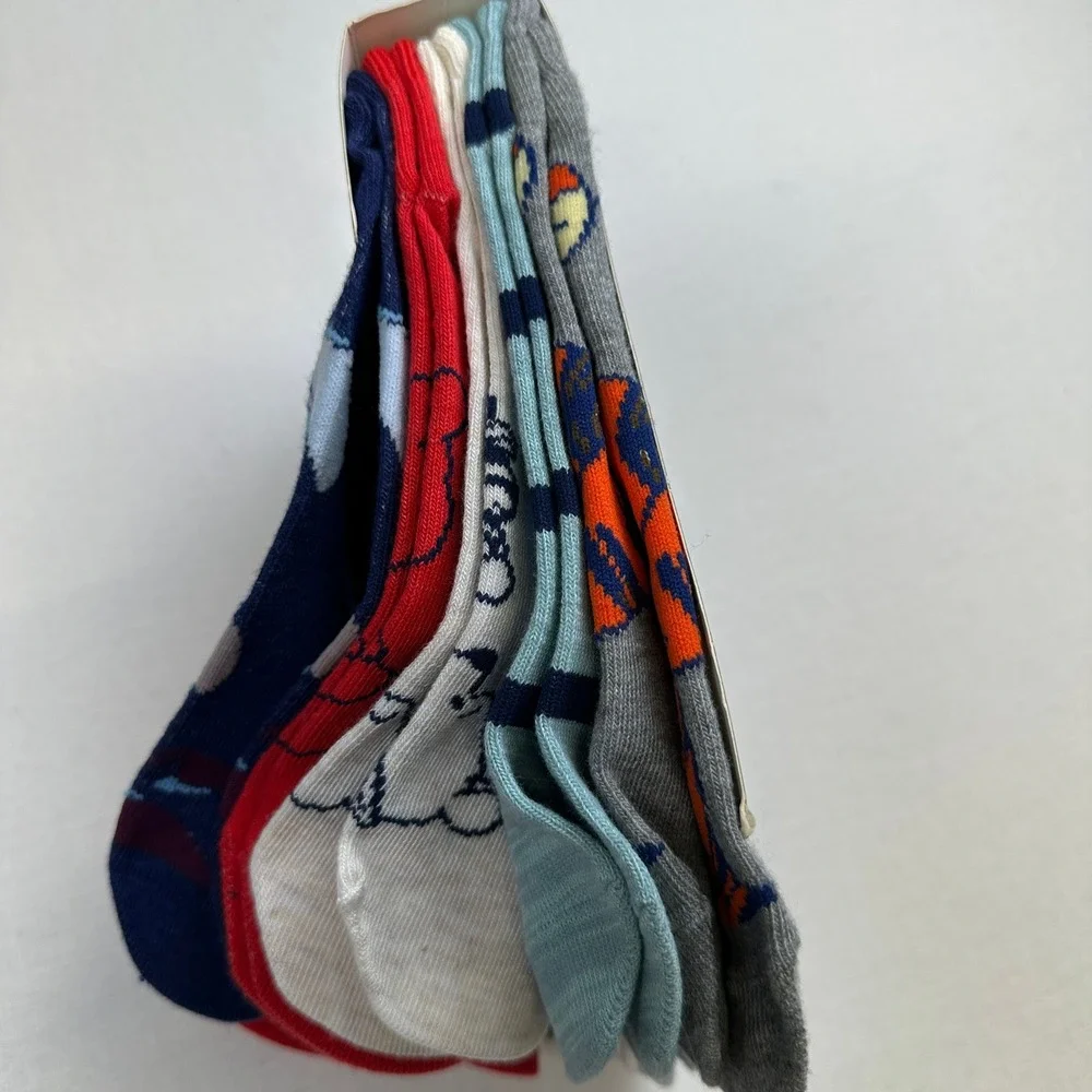 Disney Winnie‎ the Pooh 10 Pair Low Cut Socks Youth 4-10 Unisex